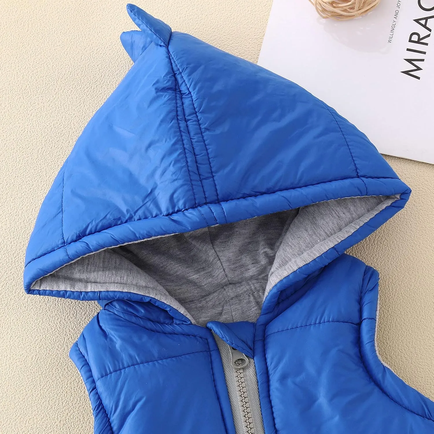 Boys Vest Kids Winter Coat Dinosaur Jacket Outerwear Girls Toddler Hooded Baby Boys Kids Winter down Jacket Boys