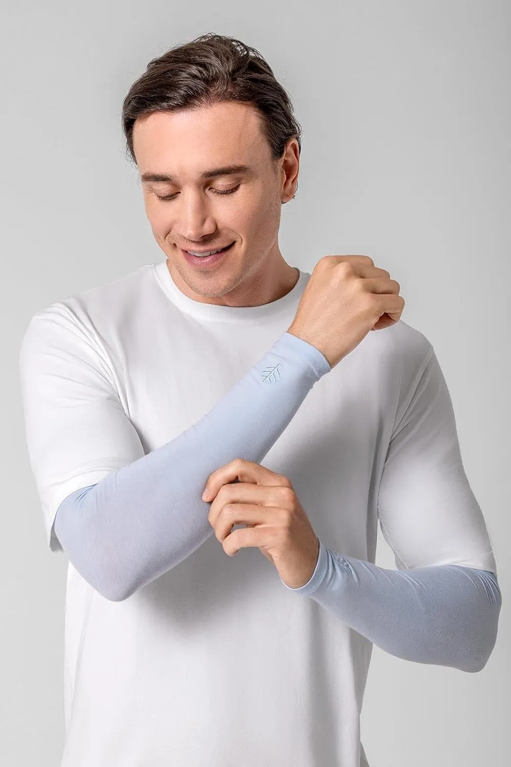 Coolibar UPF 50  Men's Navagio Sun Sleeves - Sun Protective
