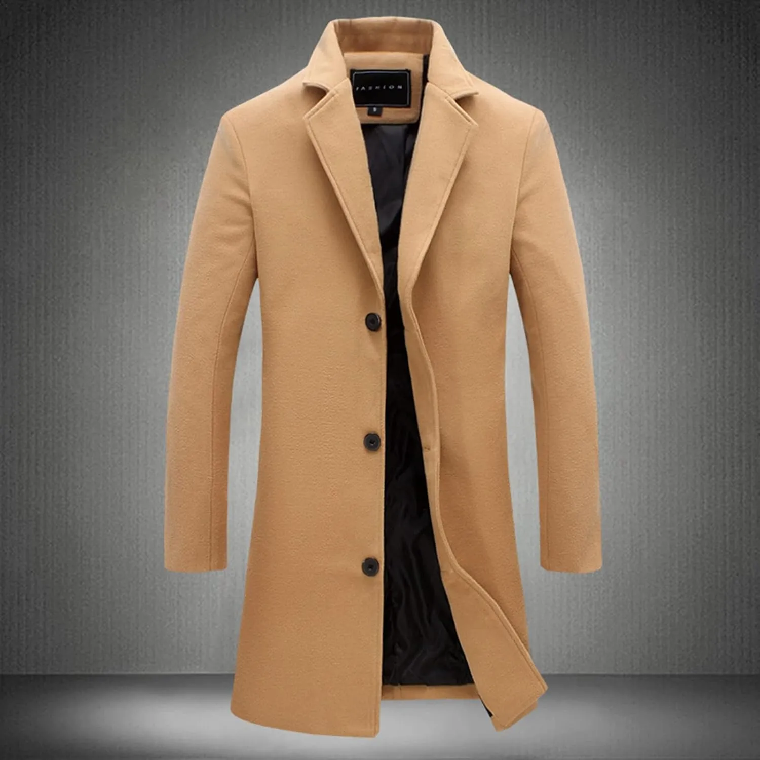 LCMTWX Men's Winter Thickened Warm Coats Stand Collar Knitted Splice Sweater Coat Casual Cardigan Stylish Mens Winter