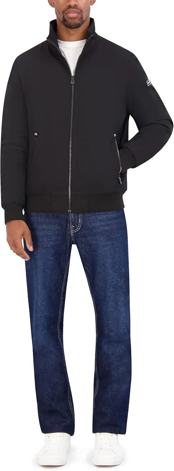Nautica Men's Bomber Jacket  Windbreaker, Water-Resistant, Waterproof, Golf, Hiking, Boating, Casual Wear