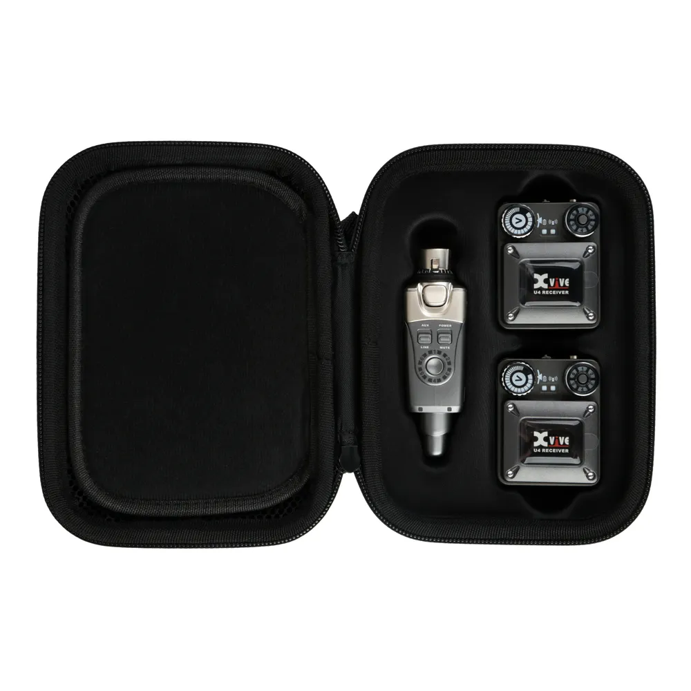 Xvive CU4R2 Hard Travel Case for U4R2 Wireless System